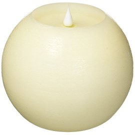 Simplux Round Candle with Moving Flame