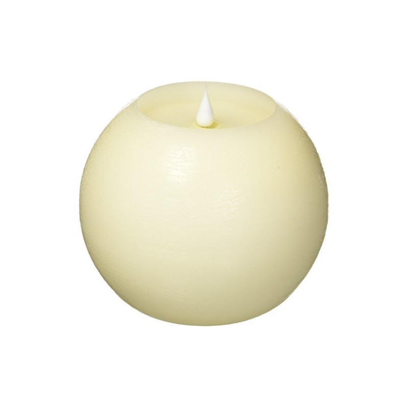 Simplux Round Candle with Moving Flame
