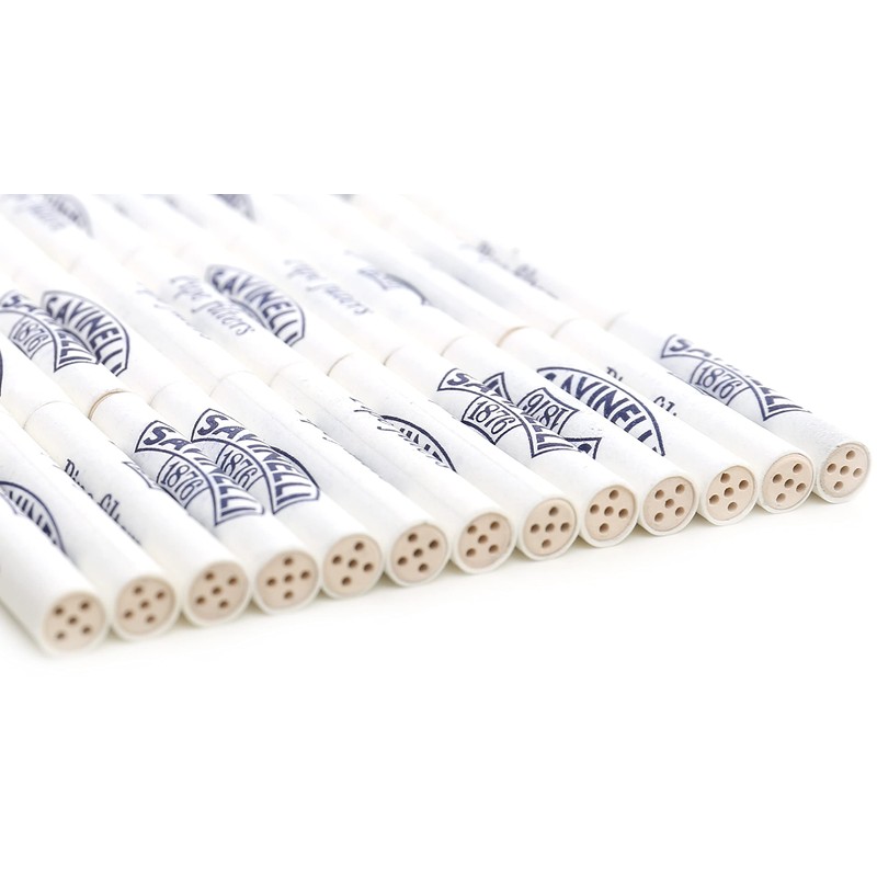 Savinelli Activated Carbon Filter 6 mm Pack of 30