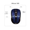 Adesso Ergonomic iMouse S60 - Wireless Optical Mouse