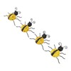 4Pcs Ladybug Wall Decor Lady Bug Ornament Wrought Iron Insect