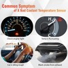 Sianxaido 059919501A Coolant Temperature Sensor Compatible with A4 A6 A8