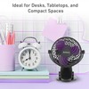 Holmes 4” On-The-Go Personal Fan with Clip – 3 Speeds,