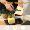 Butter Dish with Lid, Large Butter Dish with Lid for