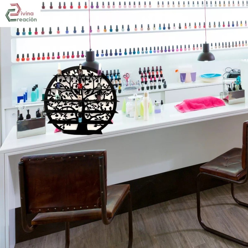 Divina Creacion Repisa Esmaltero Arbol De La Vida Mdf Diferentes