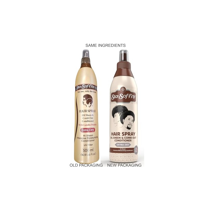 Sta-Sof-Fro Hair & Scalp Spray Comb Out Conditioner with Lanolin,