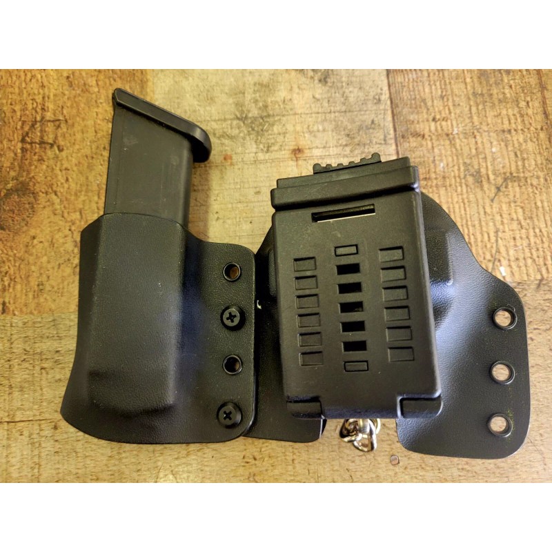 SPARTAN TACTICAL Peerless Model 700 Handcuff Holster W/Extra MAG Glock
