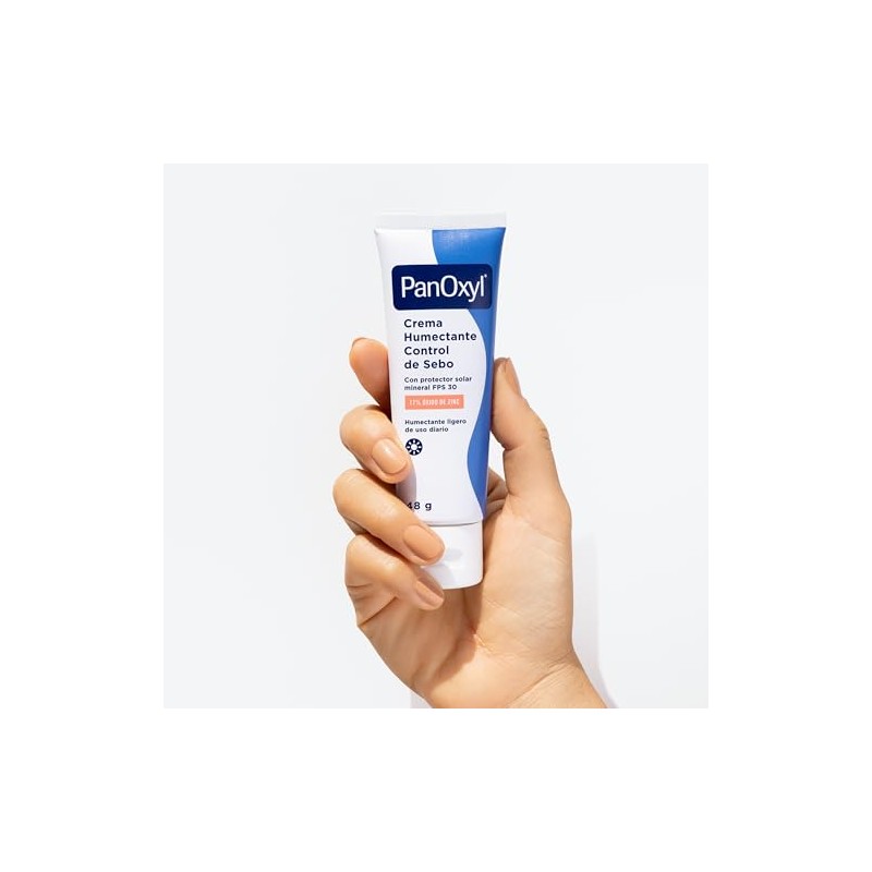 PanOxyl Crema Humectante Control de Sebo | Protector Solar FPS