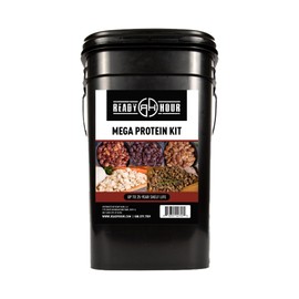 Ready Hour Mega Protein Kit with Real Freeze-Dried Meat (72 Servings), Freeze-Dried Chicken and Beef, Survival Food Storage, Emergency Preparedness, Emergency Prepper Kit, 30-Year Shelf Life Food