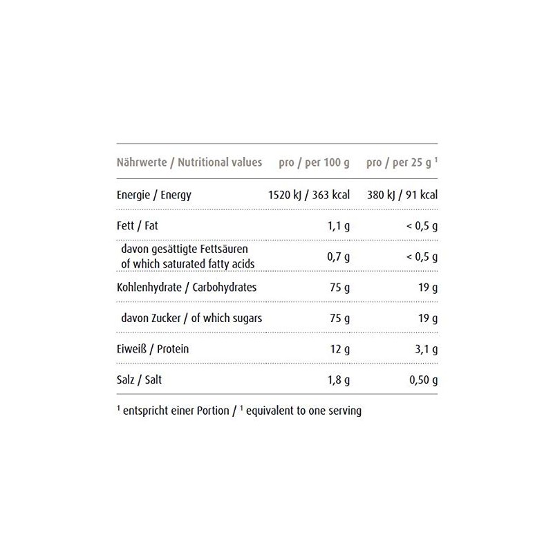 RAAB Organic Sueß Whey Natural Wellness Drink, 1er Pack (1