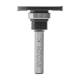 ENT 13972 Disc Groove Cutter HW, Shaft (S) 8 mm, Diameter (D) 40 mm, NL 4 mm, ØKL 19 mm, T 10.5 mm, GL 54 mm, Mounted on Spindle with Ball Bearing 19 mm