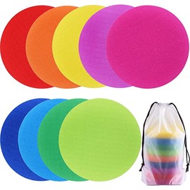 DODOLOOK Spot Markers Carpet Markers Sitting for Classroom, 4" Rug Circles Marker Dots for Preschool, Kindergarten, and Elementary Teachers,9 Colors，Pack of 27 Pcs