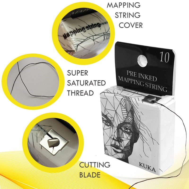 Mapping Cord for Pre-Dyed Eyebrows (10M)