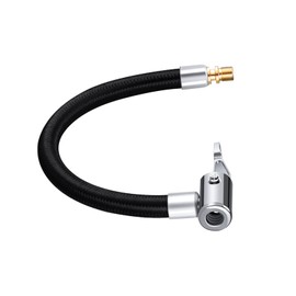 TONAUP 20 cm Car Inflator Hose, Car Tyre Air Filling Hose, Air Pump Extension Tube, Tyre Compressor Hose, Replacement Hose for Inflating Car Tyres
