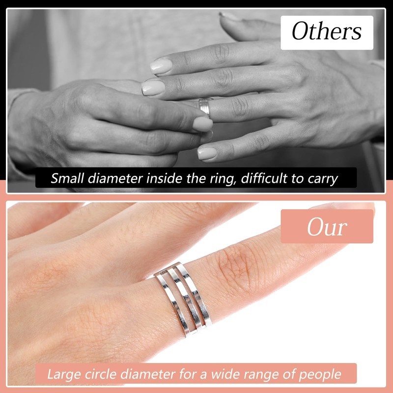 2PCS Jump Ring Opener Tool, Stainless Steel Jump Rings Opening