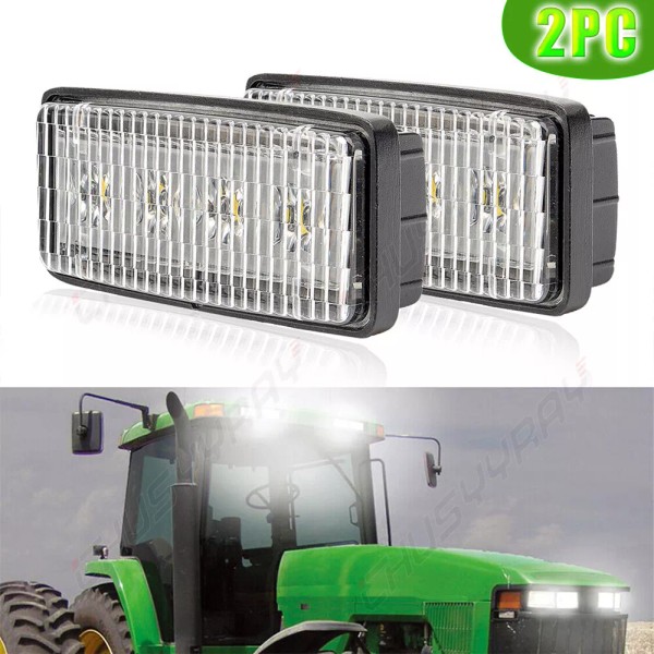 CHUSYYRAY LED Headlight For John Deere Tractors Crawler Dozers lights