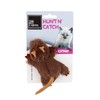 The Pet Cartel Hunt N Catch Mouse, Brown, One Size