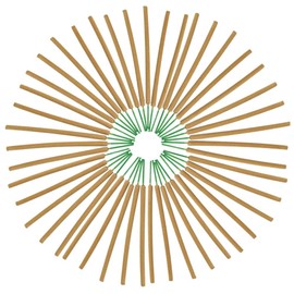 New Mountain Unpackaged Sandalwood Mosquito Sticks - 50 pack