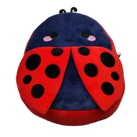 Puckator Adorabugs Tilly the Ladybird Plush Rucksack Backpack - Children's Backpacks - Small Luggage Bag - Travel Backpack For School - Toddler Kids Backpack - Cute Bags - Nursery Backpack Back Pack
