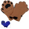 BearHands Paws Mittens Youth Small Camel