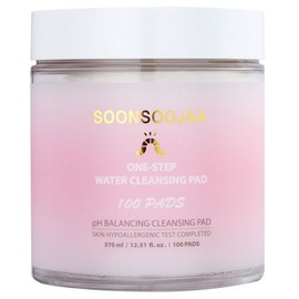 Pure Self One Step Water Cleansing Pad 370ml, 100 sheets, 1 piece / 순수자아 원스텝 워터 클렌징 패드 370ml, 100매입, 1개