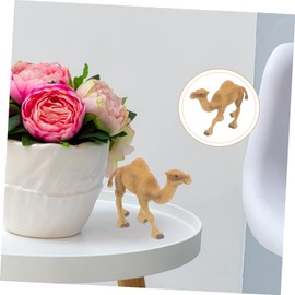 Vaguelly Simulation Camel Model Toys Home Decor Kids Camel Figurine Home Camel Decoration Small Camel Adornment Small Camel Decoration Camel Statue Ornaments Plastic Child Household