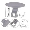 WOONEKY Washer Dryer Parts Washing Machine Door Handle Replacement Metal