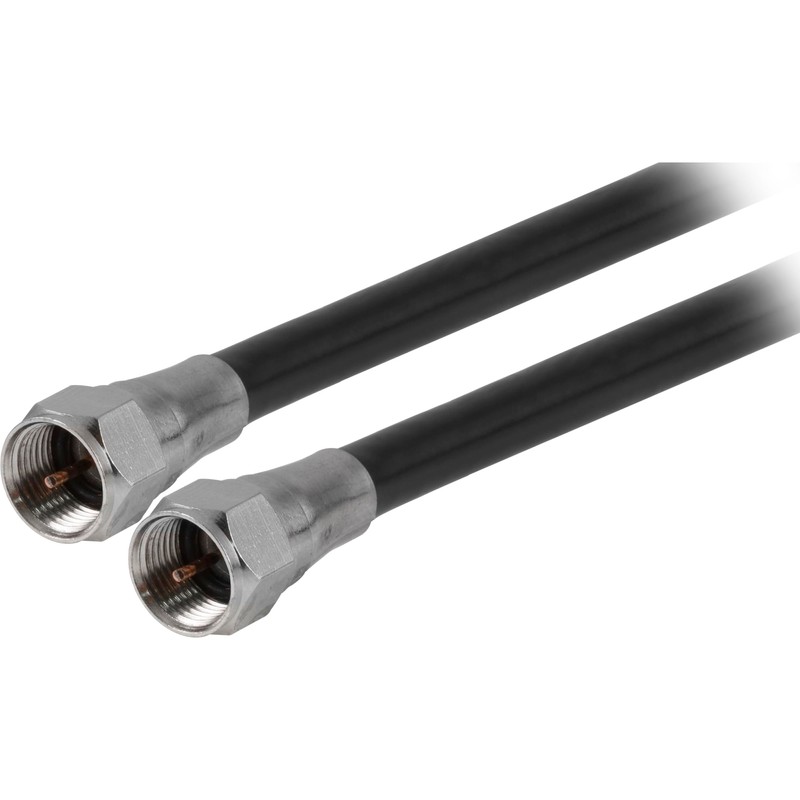 ATIVA® RG6 Coaxial Cable, 6’, Black, 26894