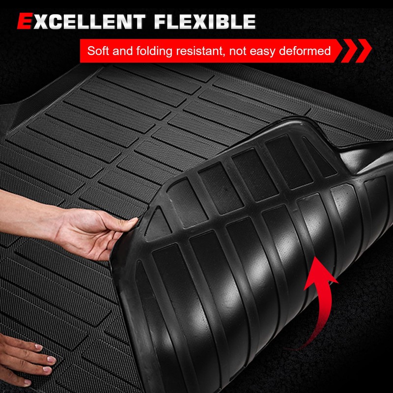 IKON MOTORSPORTS TPE Cargo Trunk Liner, Compatible with 2023-2025 Nissan