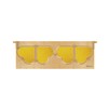 kozahive Honeycomb Heart Frame – Langstroth Medium 2/3 Hive, Reusable