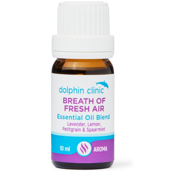 Dolphin Clinic Essential Oil Blend - Breath of Fresh Air 10ml