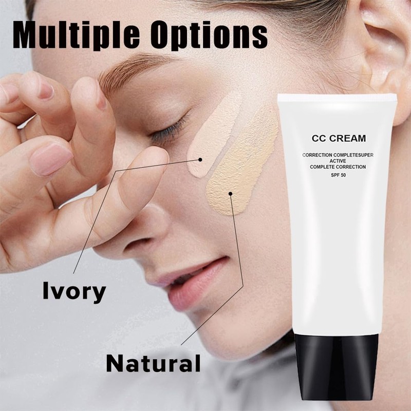 GHFCZOO CC Cream Skin Tone Adjusting for Mature Skin, Complete