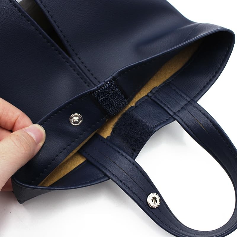 MEOTDEOY Tissue Case, Hanging, Stylish, Car, PU Leather, Tissue Cover,