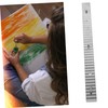HOODANCOS Set of 2 Painting Positioning Ruler 3 Pin Peg