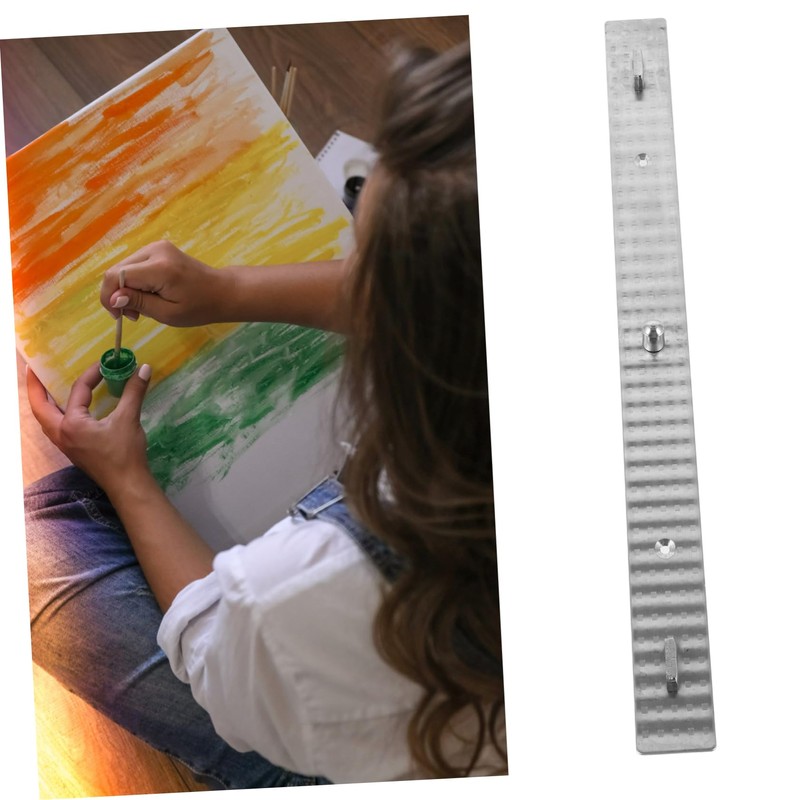 HOODANCOS Set of 2 Painting Positioning Ruler 3 Pin Peg