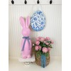 The Round Top Collection-Beck's Posh Blue Egg Door Hanger Decorative