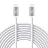 Dual USB-C/PD 60W Fast Charging Cord Compatible with BLU Pure