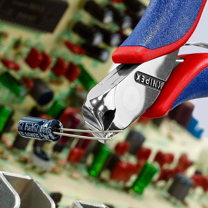 クニペックス KNIPEX 6442-115 エレクトロニクスエンドカッティングニッパー