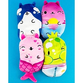 Cats vs Pickles Swimmy Exclusive Character 4-Pack with Surprise Pickle!