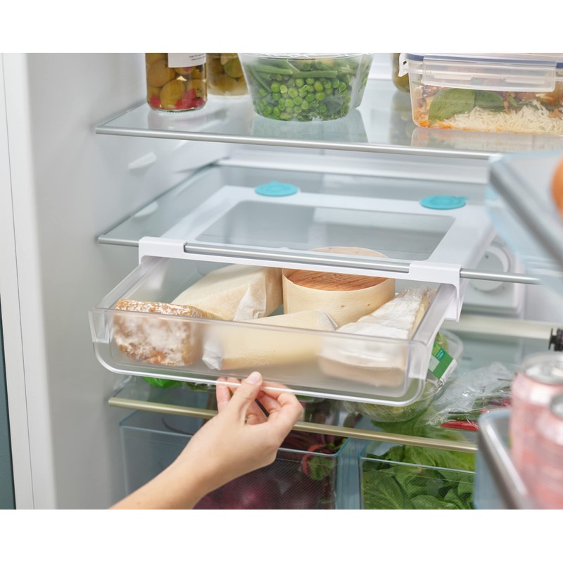 Joseph Joseph 851664 Refrigerator Storage, Refrigerator Organization, Under Shelf Storage,