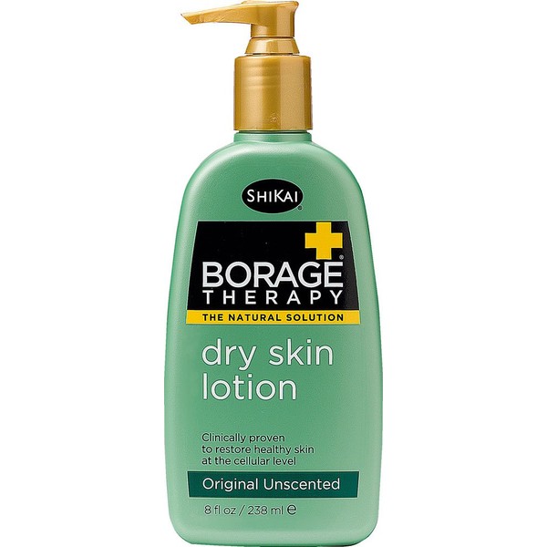 ShiKai Dry Skin Lotion, Borage Therapy, 8 Ounce (Pack of 6)