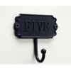 Home Decorators Collection 5 Numbered Black Cast Iron Look Coat