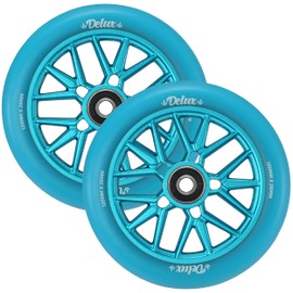 Envy Scooters 120mm Delux Wheels Pair - Blue