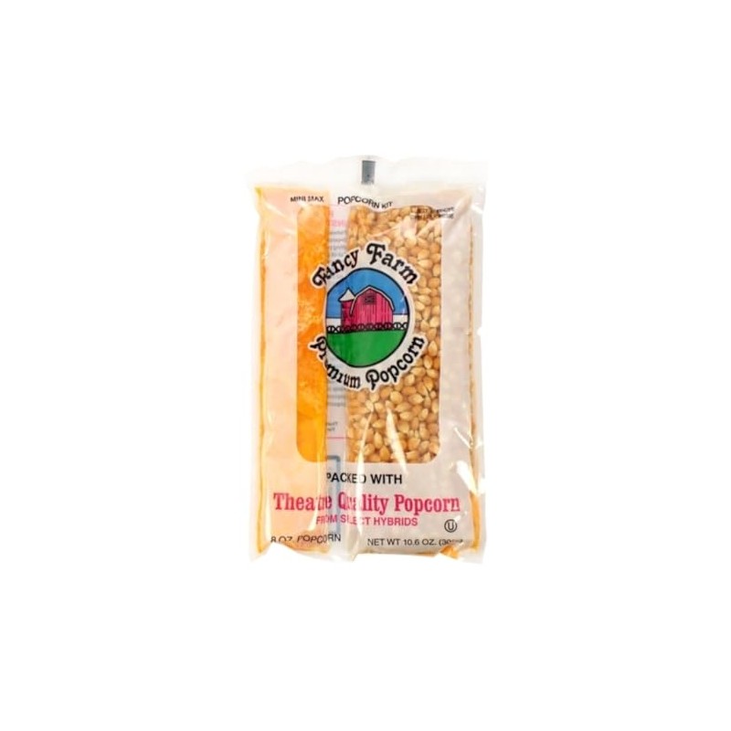 Fancy Farm Premium Popcorn 10.6 Oz. Kit, 24 Per Case