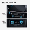 for 2024-2026 2027 Chevy Traverse Accessories, 7PCS Aluminum Alloy Knob