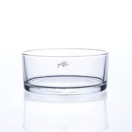 Cylinder Glass Dish Diameter 19 Height 8 cm