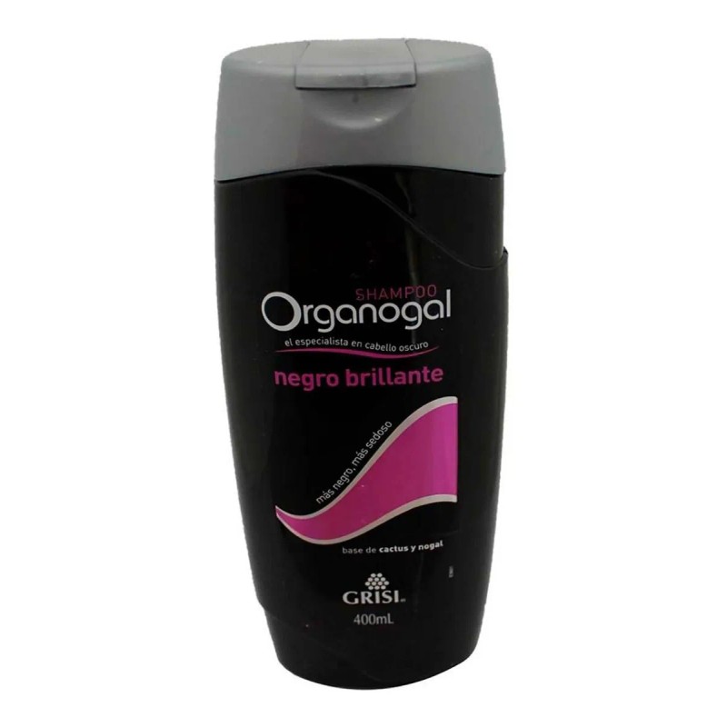 Shampoo Grisi Organogal Negro Brillante 400ml