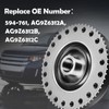 594-761 Engine Harmonic Balancer Crankshaft Pulley Compatible with Ford Explorer