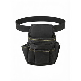 Electrician Tool Waist Bag – Heavy Duty Tool Pouch with Multiple Pockets for Electricians, Carpenters & Handymen