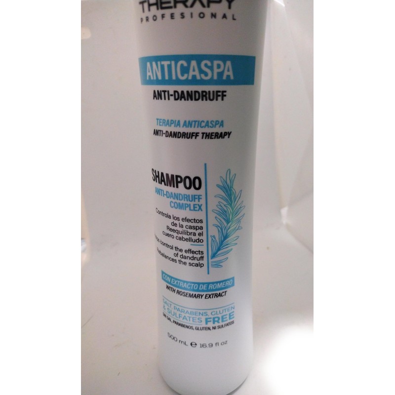Lanosterin contro caspa - Dandruff Control with rosemary extract shampoo